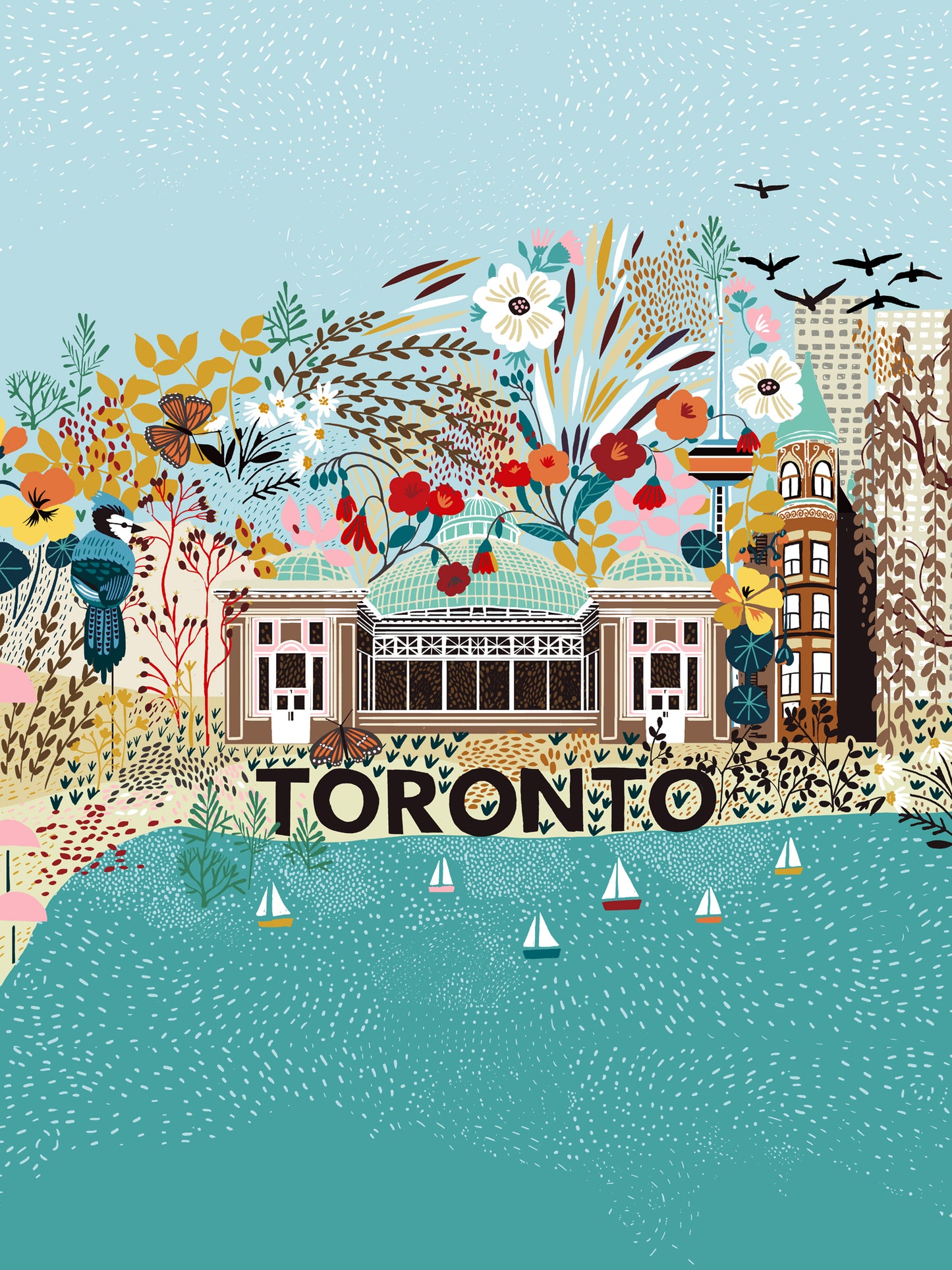 Toronto Art Print