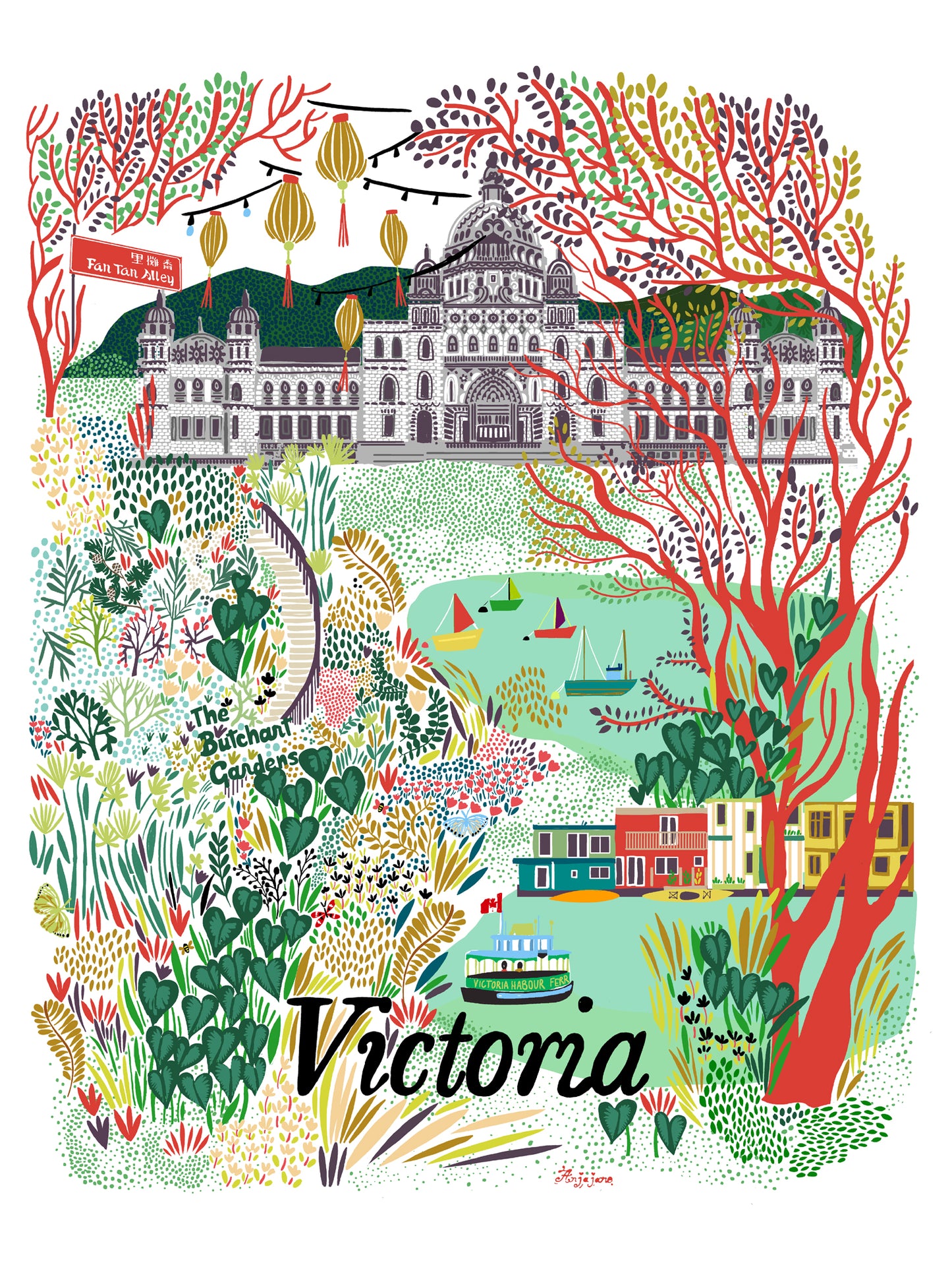 Victoria Art Print