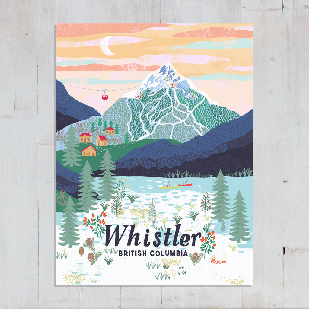 Whistler Art Print