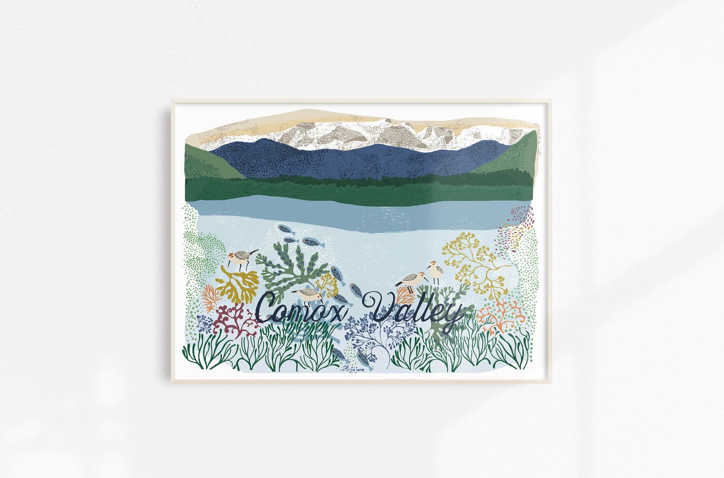 Comox Valley Art Print