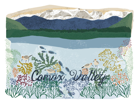 Comox Valley Art Print - R