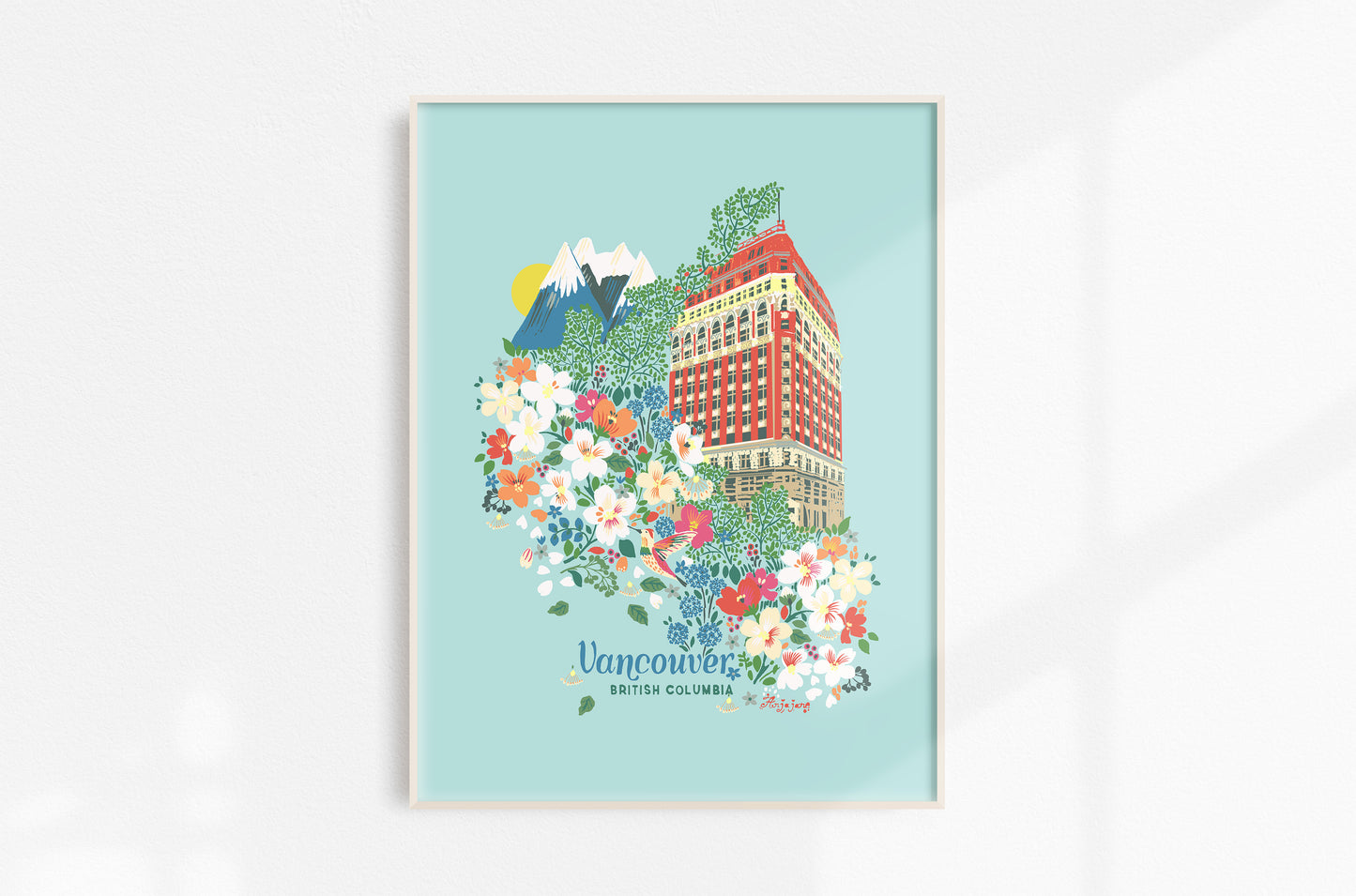 Vancouver Dominion Art Print