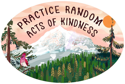 Kindness Sticker - R