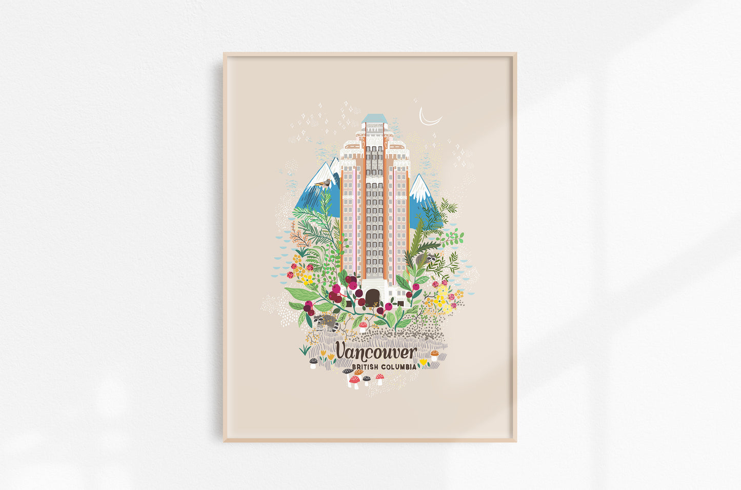 Vancouver Marine Building Art Print