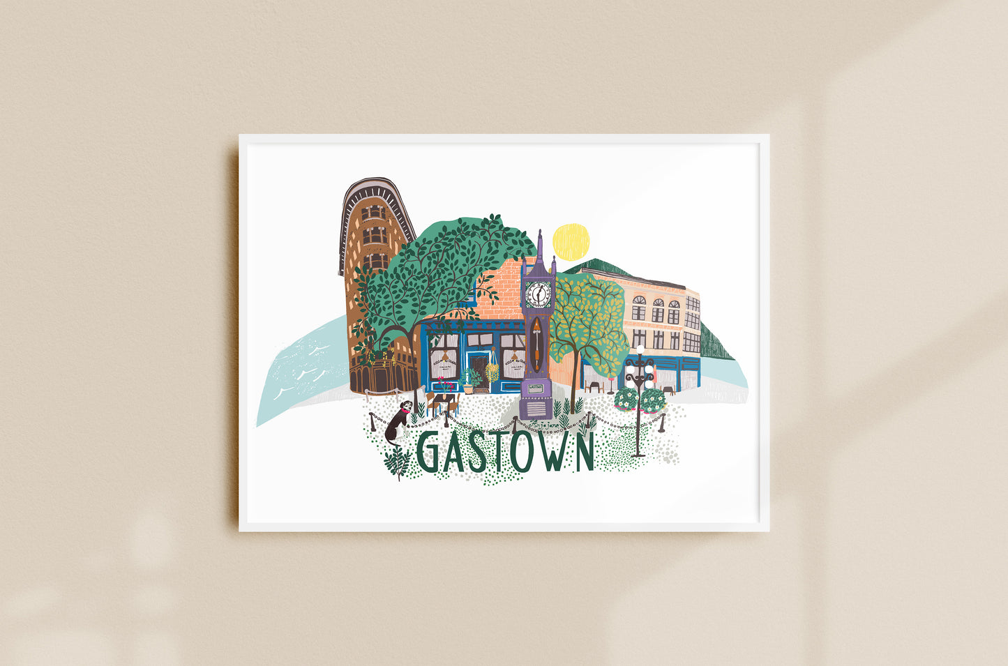 Gastown Art Print