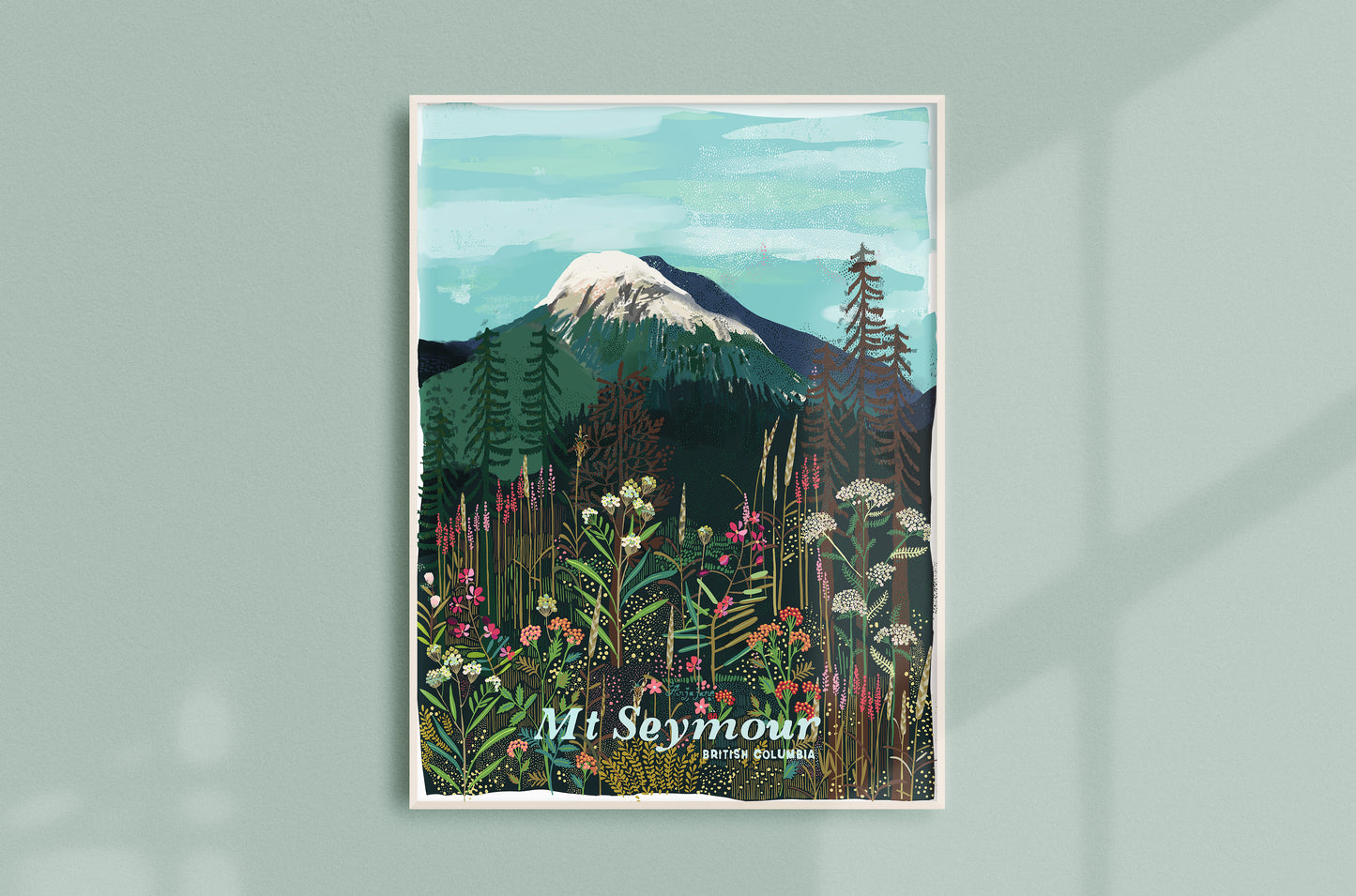 Mt. Seymour Summer Art Print