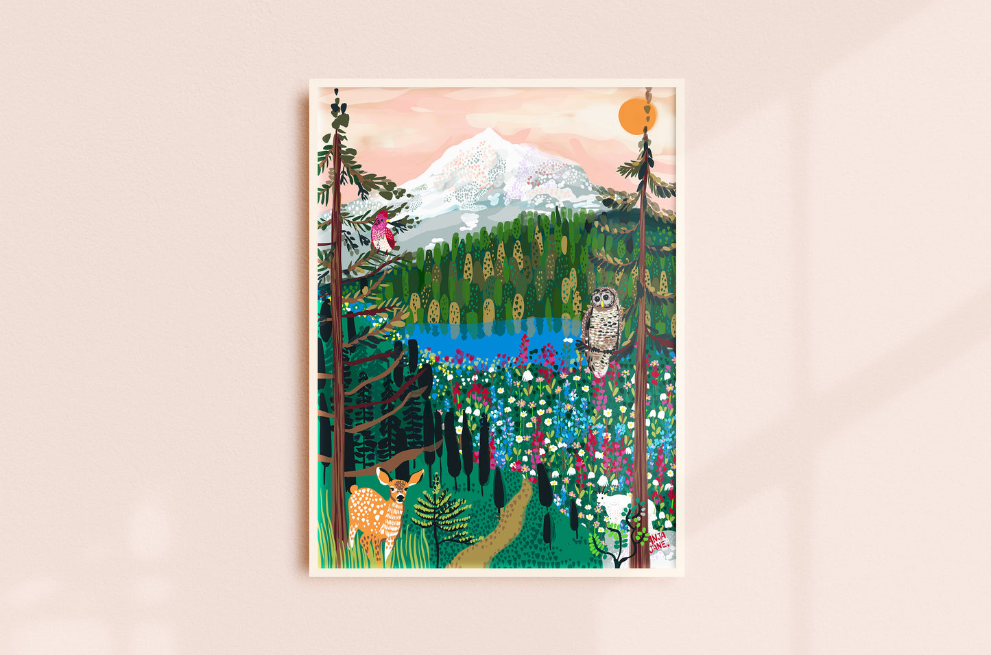 Tahoma Art Print