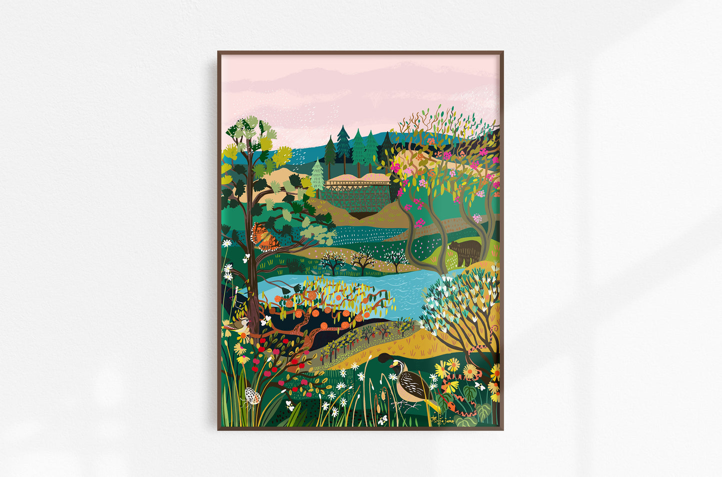 Okanagan Art Print