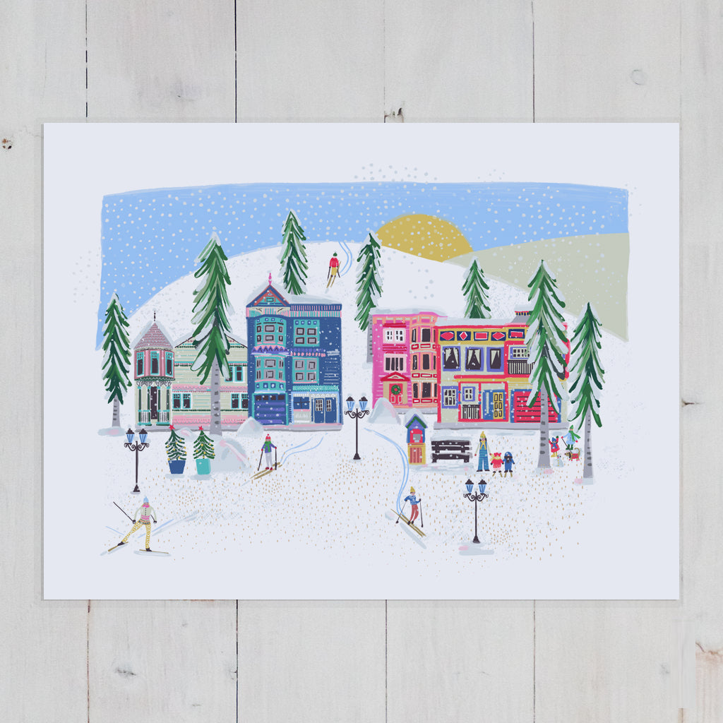 Monashee Mountains Art Print