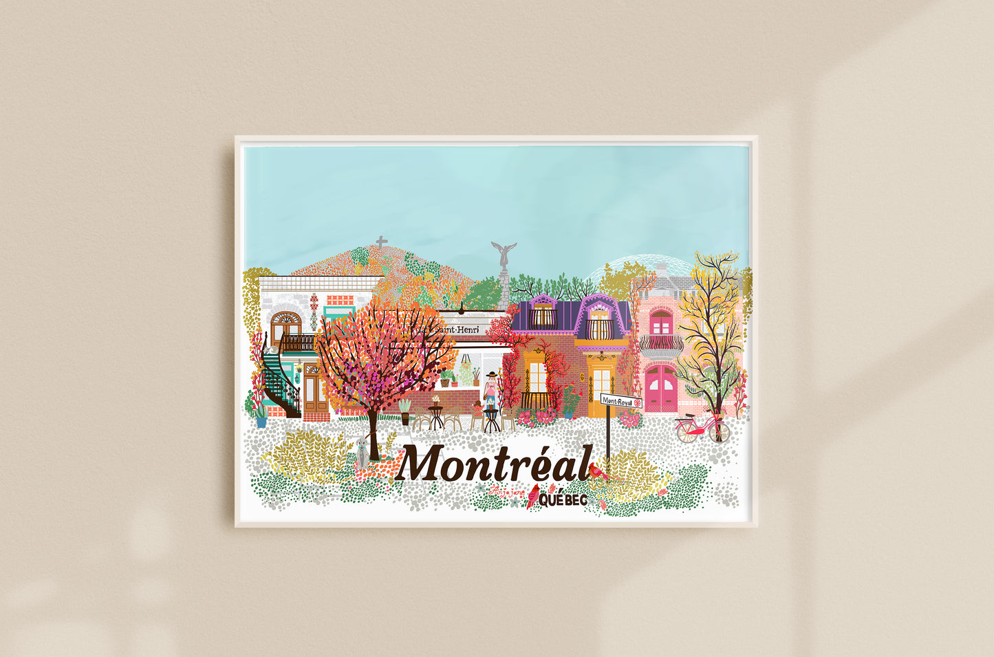 Montréal Art Print